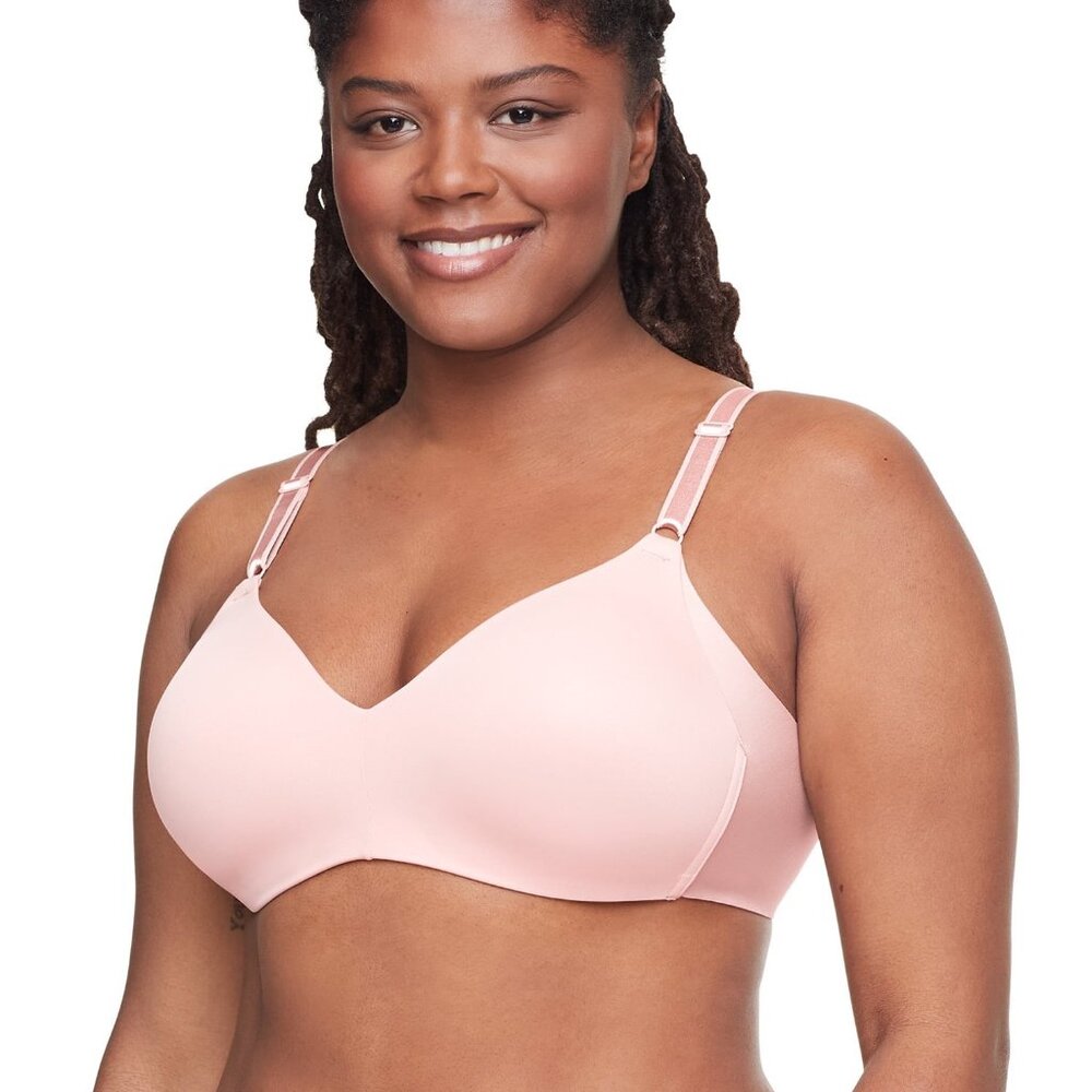 Warner's Underarm Smoothing Wire Free Bta 40C Pink